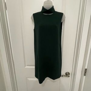 Theory hunter green dress